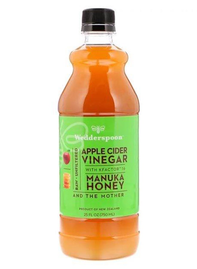 Wedderspoon - Apple Cider Vinegar W/Kf16 M Honey 750Ml:02264 - Image 1