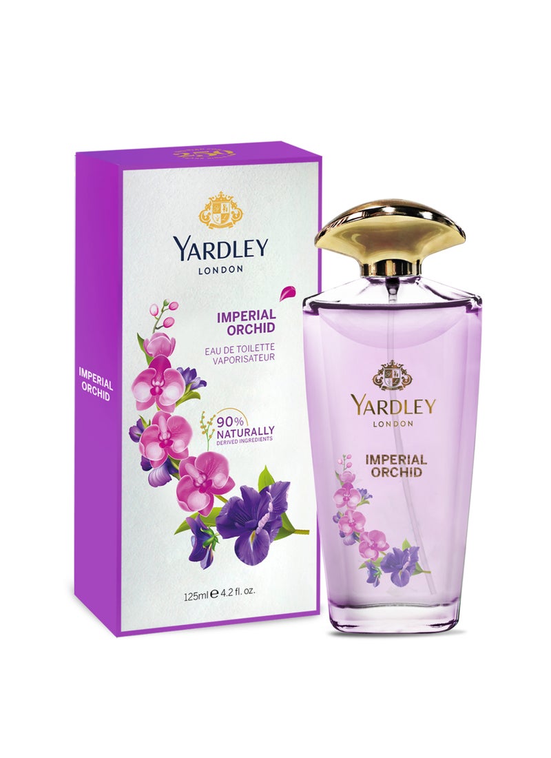 Yardley Imperial Orchid EDT 125ml - Image 1