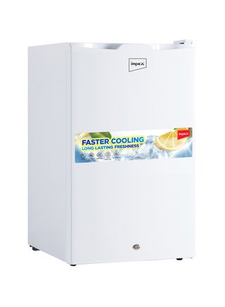90 L Single Door Mini Refrigerator, (3 Cubic Feet) Freezer Fridge, Glass Shelves, Safety Lock And Key, Low Noise, Energy Saving, Fast Cooling IMRF 140 B White - pnsku/N34363330A/45/_/1714559903/a8087137-8230-4dee-a348-70332370a690