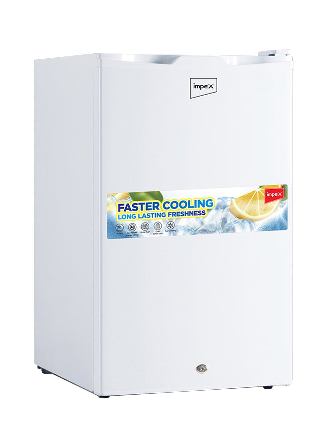 إمبكس ثلاجة تبريد مباشر بباب واحد 95 W IMRF 140 فضي  - Image 2