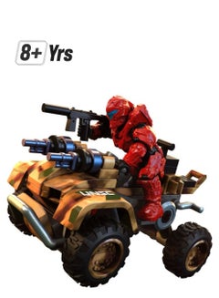MEGA CONSTRUX FMM89 95-Piece Halo UNSC Woodland Gungoose Building Set FMM89 95 8+ Years  - Image 1