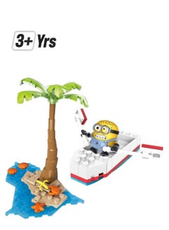 MEGA CONSTRUX DYD36 Despicable Me Runaway Rowboat Building Set DYD36 3+ Years  - Image 1