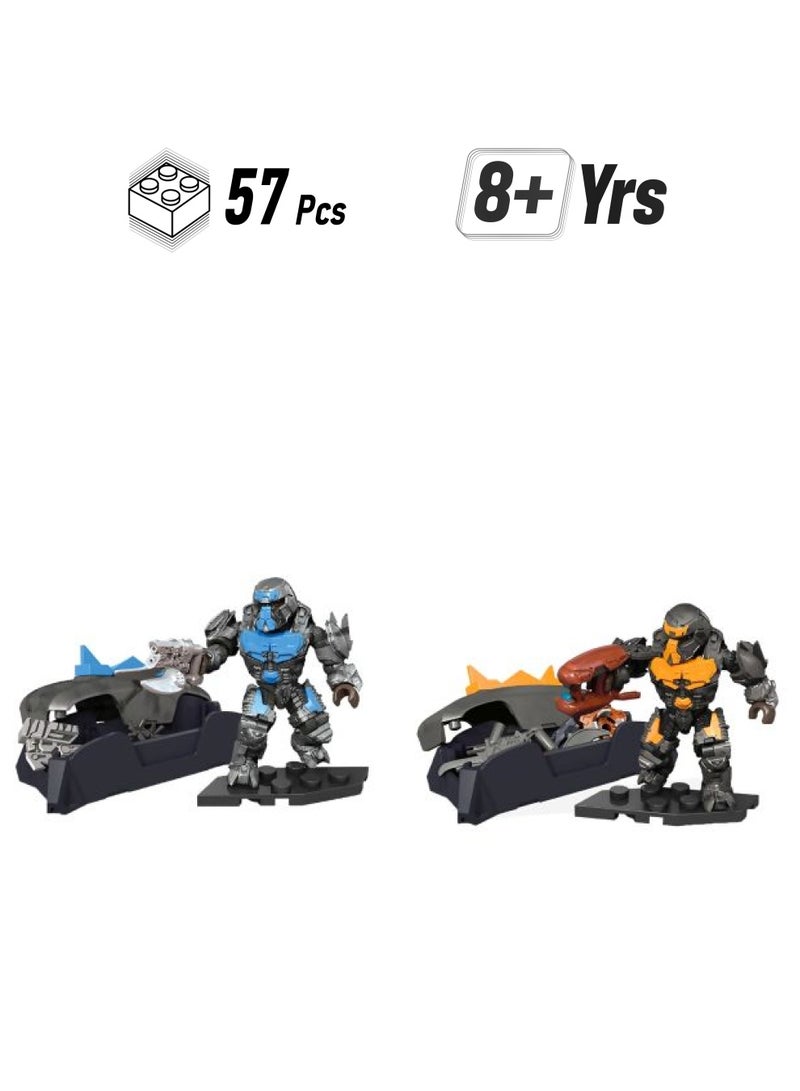 Mega Brands DXR57 57-Piece Halo Brute Weapons Building Set DXR57 57 8+ Years - Image 1