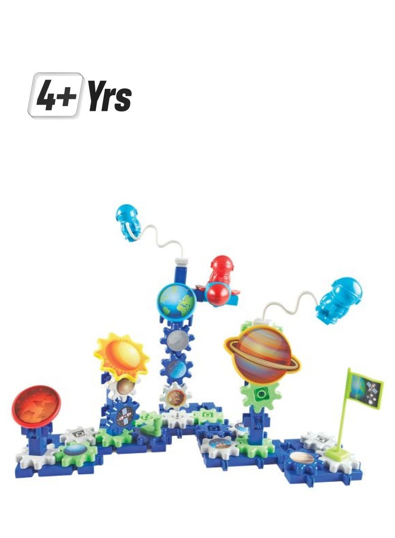 Learning Resources LER9217 77-Piece Gears! Gears! Gears! Space Explorers Building Set LER9217 77 4+ Years - Image 1