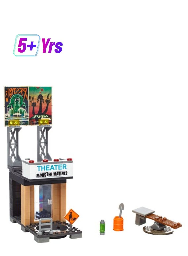 MEGA CONSTRUX DPF64 Raph Rooftop Blast-Out Building Set DPF64 5+ Years - Image 1