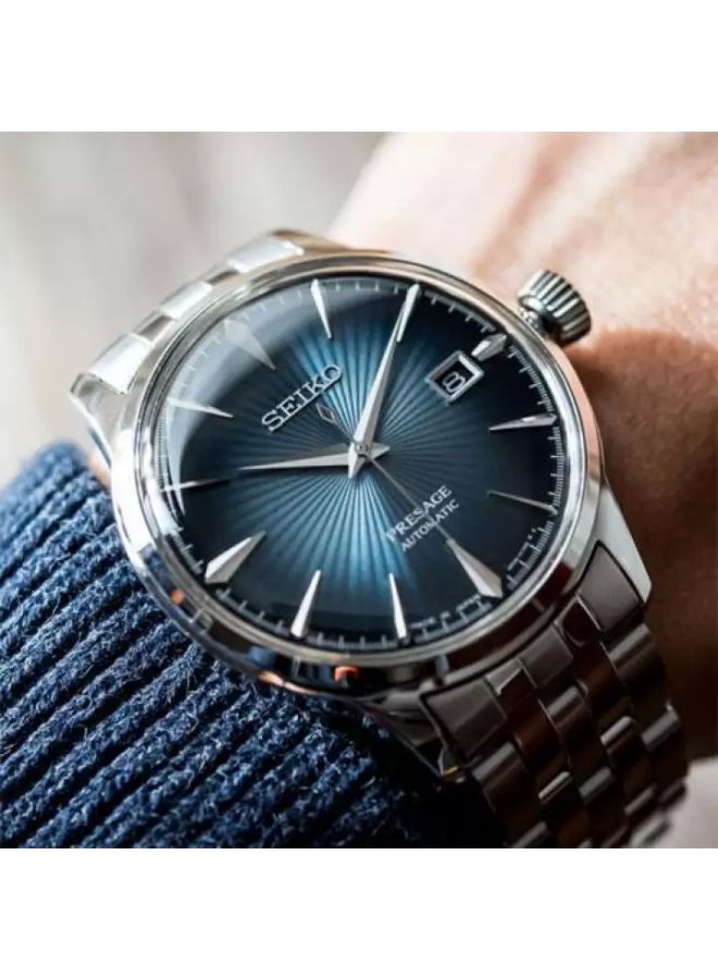 Seiko Men's Presage Water Resistant Analog Watch SRPB41J1 - Image 5