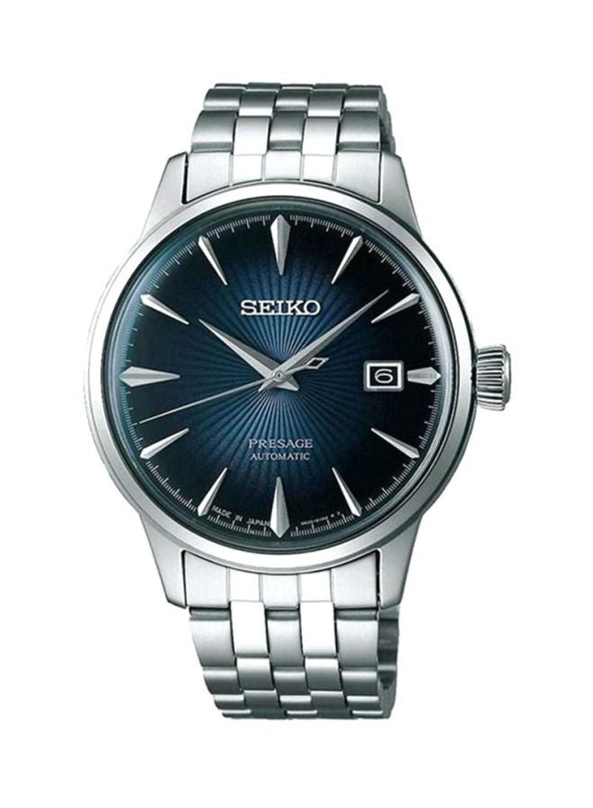Seiko Men's Presage Water Resistant Analog Watch SRPB41J1 - Image 1