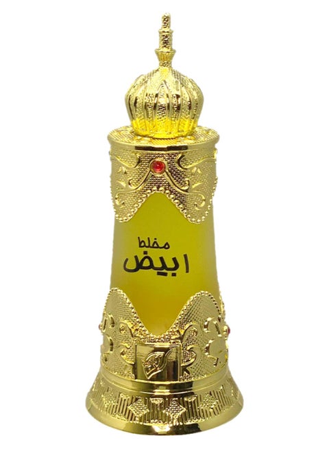 AFNAN Mukhallat Abiyadh Unisex Concentrated Perfume Oil, 20 ML 20ml