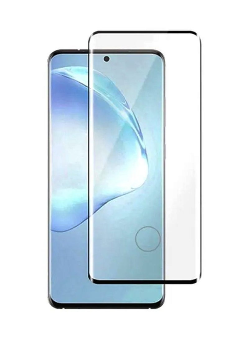 MARGOUN Tempered Glass Screen Protector For Samsung Galaxy S20 Black/Clear - Image 2