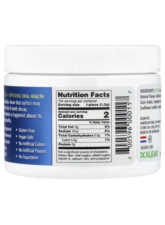 إكسلير مجموعة علكة للمضغ بنكهة النعناع الفلفلي سبري - 100 قطعة 108جرام - Image 2