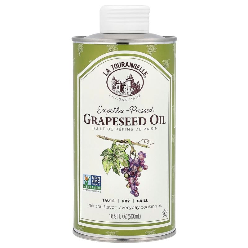 La Tourangelle Expeller-Pressed Grapeseed Oil 500ml 500ml 500ml - Image 1