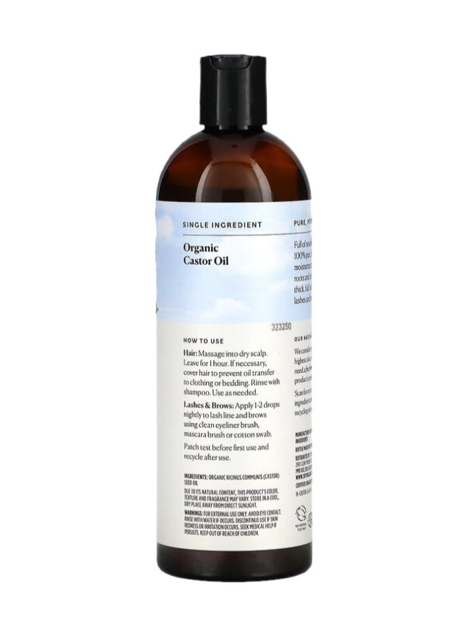 Sky Organics Organic Moisturizing Castor Oil 473ml - Image 2