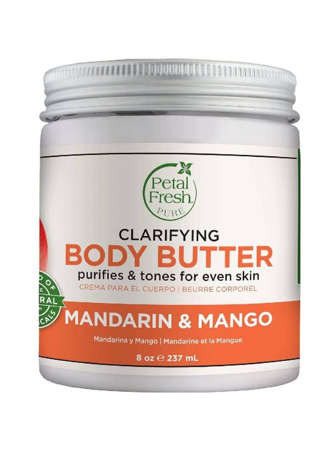 Petal fresh Mandarin And Mango Body Butter 237ml  - Image 1