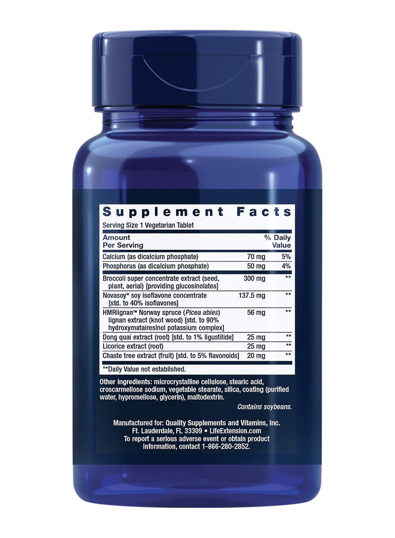 Life Extension Estrogen for Women, 30 Vegetarian Tablets - Image 2