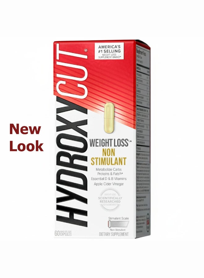 Hydroxycut Non-Stimulant Lose Weight Dietary Supplement - 72 Rapid-Release Capsules - Image 1