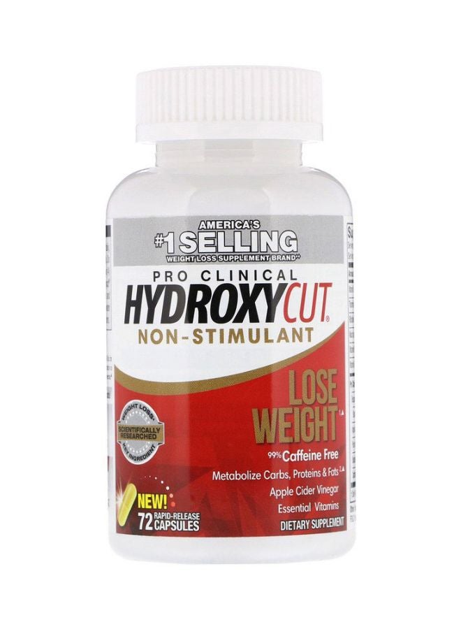 Hydroxycut Non-Stimulant Lose Weight Dietary Supplement - 72 Rapid-Release Capsules - Image 4