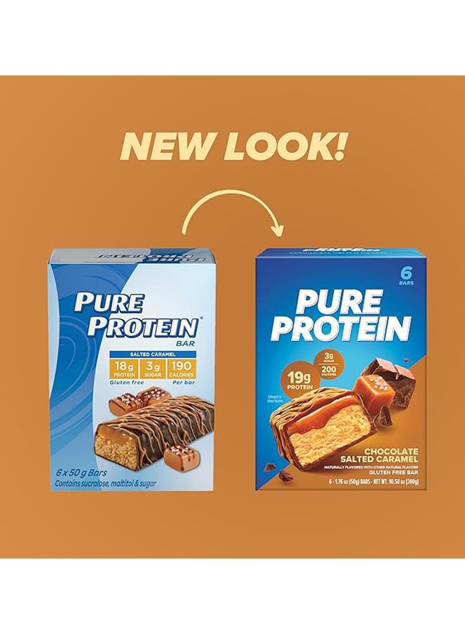 بيور بروتين 6 ألواح من البروتين الخالص - شوكولاتة مملحة بالكراميل - Image 3