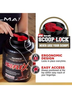 AllMax Nutrition Whey Protein Isolate Isoflex - Chocolate  2 Lbs.  - Image 5