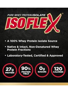 AllMax Nutrition Whey Protein Isolate Isoflex - Chocolate  2 Lbs.  - Image 3