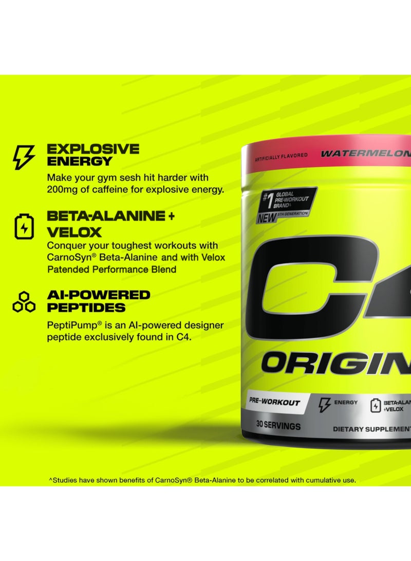 CELLUCOR Original Pre Workout Powder Energy Drink Supplement For Men And Women with Creatine, Caffeine, Nitric Oxide Booster, Citrulline And Beta Alanine Watermelon - 30 Servings - Packaging May Vary - Image 3