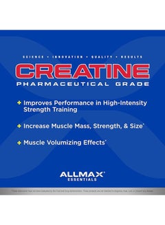 AllMax Nutrition Allmax Essentials Creatine Pharmaceutical Grade 400G  - Image 3