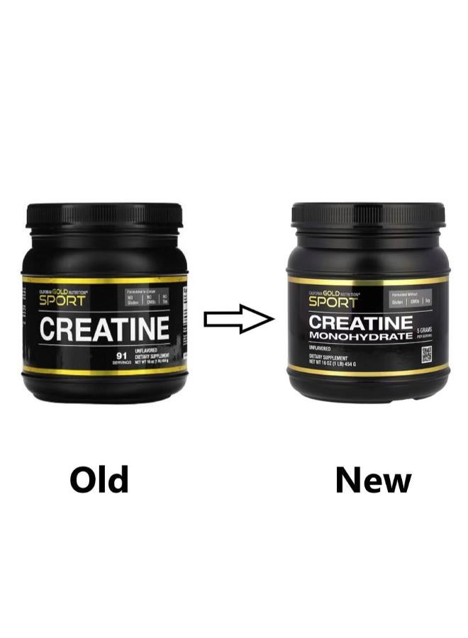 California Gold Nutrition Creatine Monohydrate Dietary Supplement - Image 1