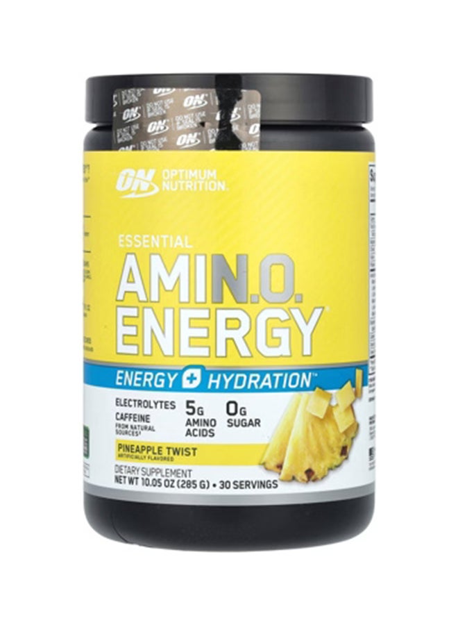 أوبتيموم نيوتريشن مكمل غذائي إسينشال أمينو إنيرجي بنكهة الأناناس بوزن 285 جرام