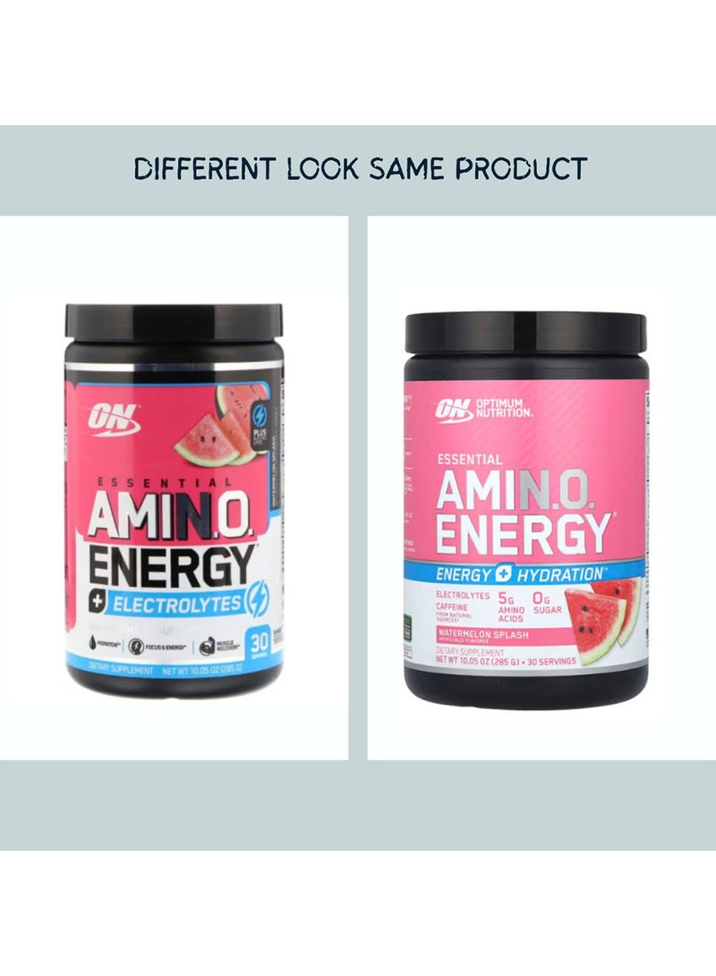 Optimum Nutrition Essential Amin.O. Energy - Watermelon Splash - 30 Servings - Image 1