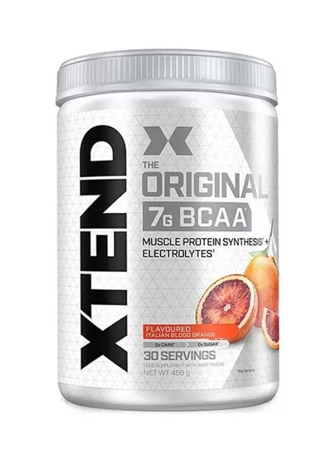 اسكتيند إلكتروليتات استعادة العضلات الأصلية 7G Bcaa، برتقال الدم الإيطالي، 30 حصة -426 جم