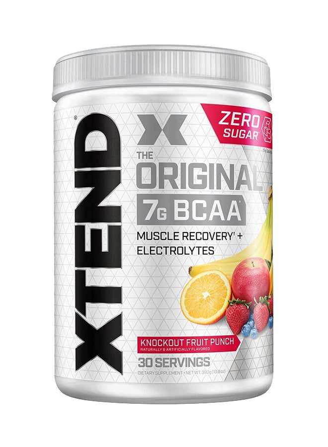 SCIVATION Original 7G BCAA Muscle Recovery + Electrolytes, Fruit Punch - 30 Servings 390gm 
