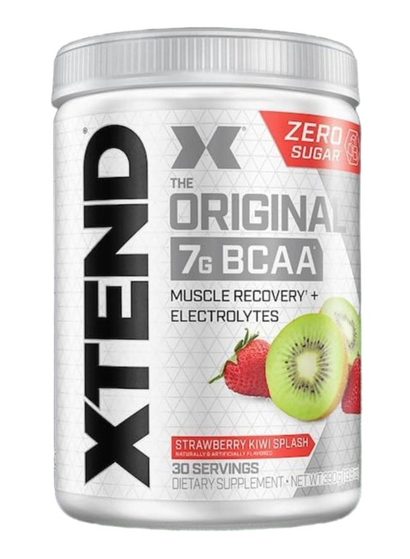 XTEND Original 7G BCAA Muscle Recovery + Electrolytes, Strawberry Kiwi Splash - 30 Servings 441 gm - Image 1