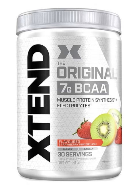 Original 7G Bcaa Muscle Recovery + Electrolytes, Strawberry Kiwi Splash - 30 Servings