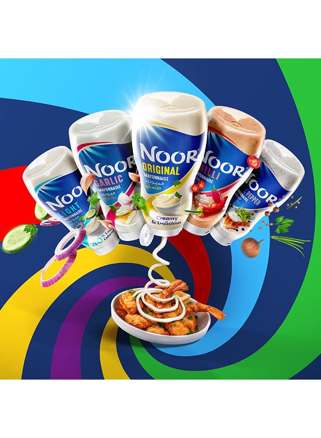 نور مايونيز أصلي ذو قوام كريمي كثيف 425ملليلتر - Image 4