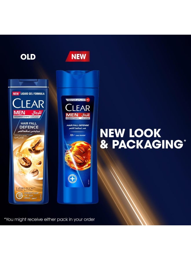 CLEAR Hair Fall Defence Men Anti-Dandruff Shampoo 400ml Pack Of 2 - Image 2