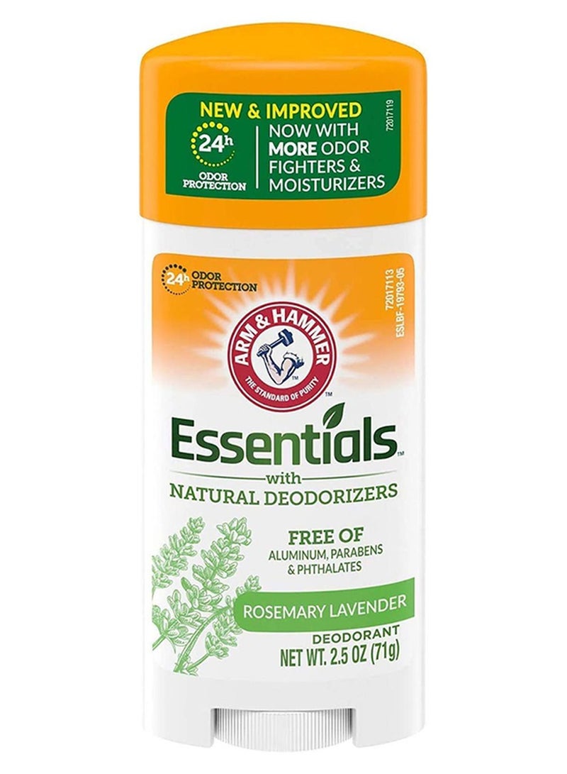 آرم آند هامر مزيل عرق برائحة اللافندر وإكليل الجبل المنعشة 71جرام - Image 1