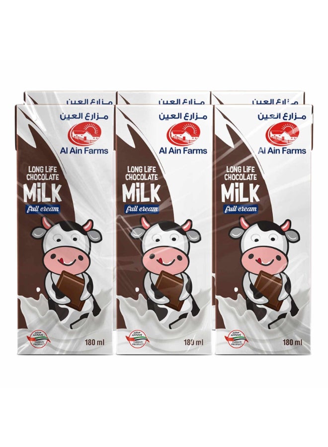 Long Life Milk Chocolate 180ml Pack of 6