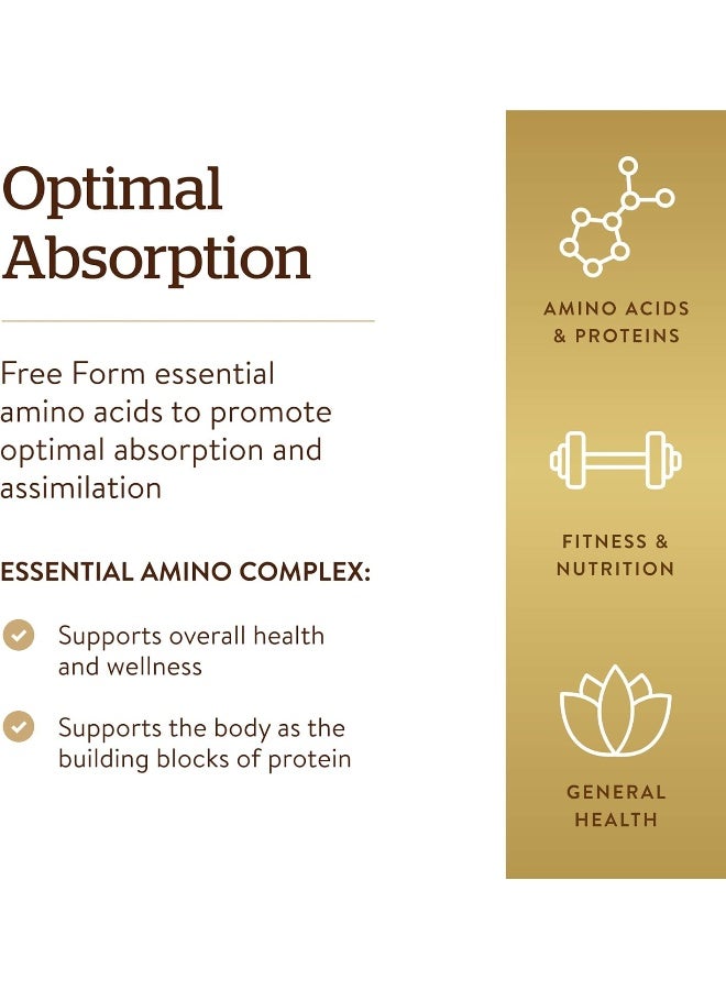 Solgar Essential Amino Complex 90 Capsules - Image 4