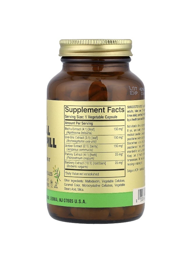 Solgar Herbal Water Pill Dietary Supplement 100 Capsules - Image 2