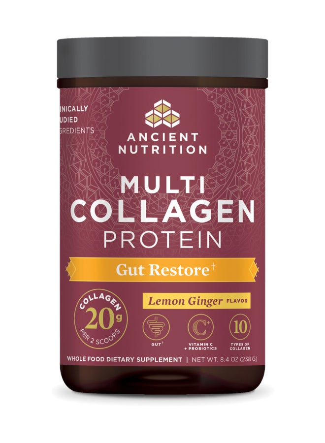 Ancient Nutrition Multi Collagen Protein Gut Restore 8.4 Oz - Image 1