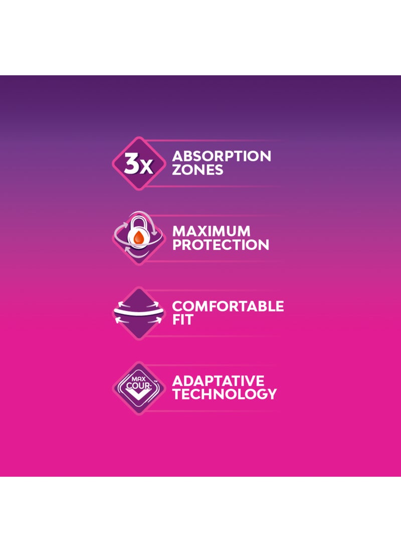 Nana Maxi Good Night With Wings Pads, 22 Count White - Image 4