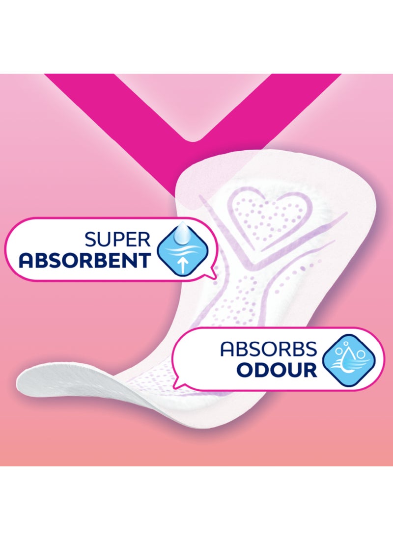 Nana Daily Fresh Liners Long Pads, 28 Count White - Image 4