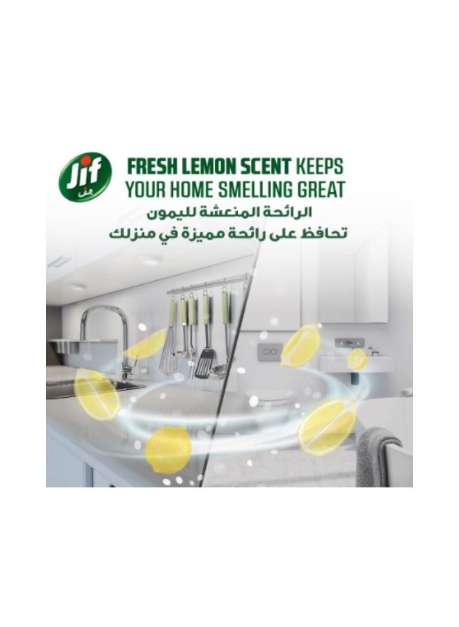 Jif - Cream Cleaner With Micro Crystals Technology Eliminates Grease Burnt food And Limescale Stains 500ml Pack of 2 - Image 1