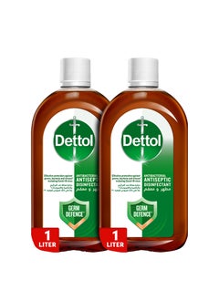 Antiseptic Antibacterial Disinfectant Liquid Pack of 2 1Liters