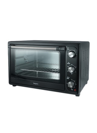 45-Liter Electric Oven , Adjustable Temperature (100-250°C), 60-Minute Timer, 6 Heating Stages, High-Efficiency SS Heating Coil x 4, Rotisserie Function, Indicator Light, Long Life Heating Elemen 45 L 1800 W OV 2902 Black/Silver - pnsku/N34855180A/45/_/1716138695/33bf74b2-d12b-48b0-ac98-1d447c78ea6f