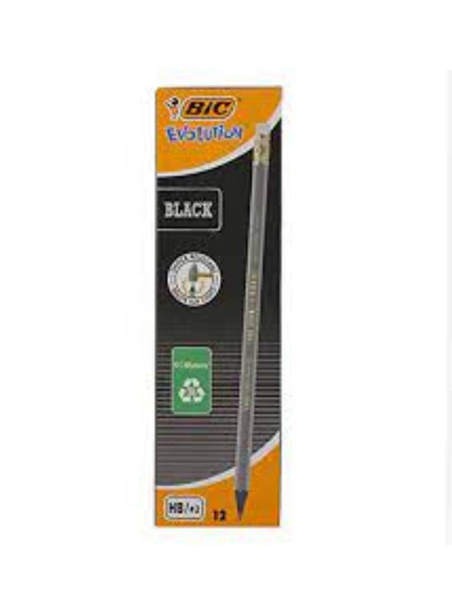 12-Piece Evolution Pencil Set Black - pnsku/N34855405A/45/_/1727780713/9c3affab-e655-47a1-9dcf-7cee37eaea17