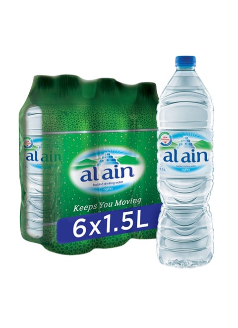 Bottled Drinking Water 1.5Liters Pack of 6