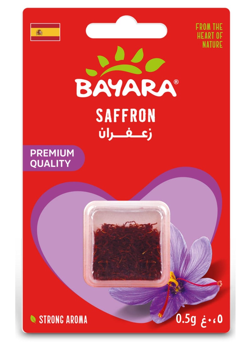 Bayara Saffron Blister Pack 0.5grams - Image 1
