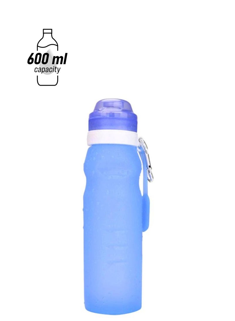 Beauenty Outdoor Sports Supplies Portable Water Bottle Blue/White 24.5x6.6cm - Image 1