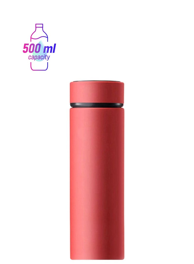 بيوينتي زجاجة للماء الساخن أحمر 500ملليلتر - Image 1