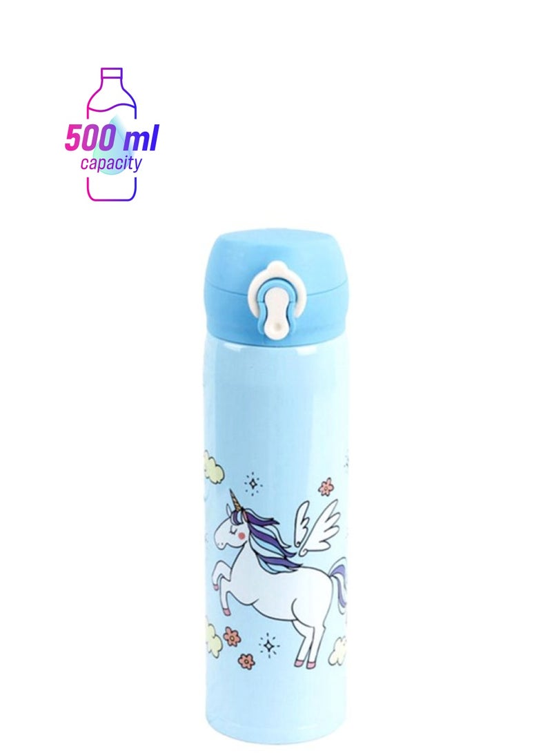 Beauenty Vacuum Water Bottle Blue 
